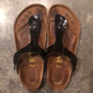 Black Birkenstock size 38